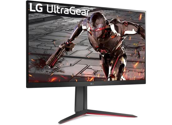 LG 32GN650-B Ultragear 32” QHD, 165Hz Refresh Rate, 1ms MBR, HDR 10, sRGB 95% Color Gamut, AMD FreeSync – Gaming Monitor
